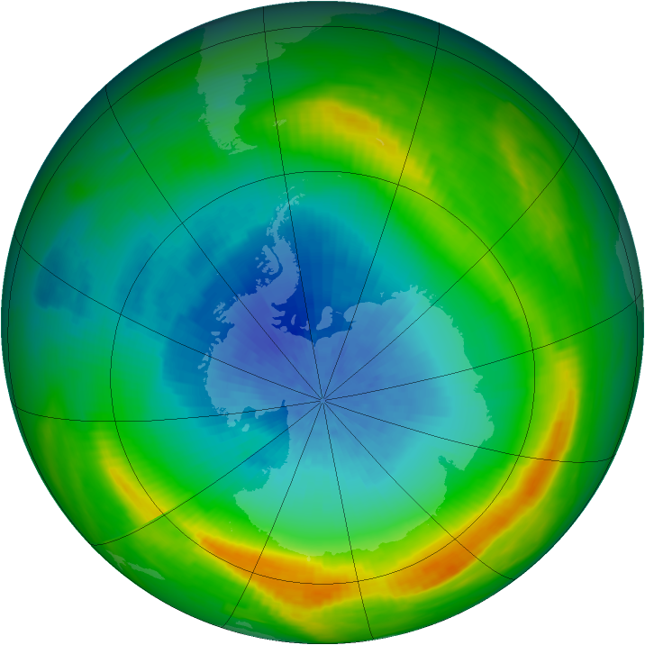 Ozone Map 1981-10-13
